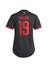 Bayern Munich Alphonso Davies #19 Voetbaltruitje 3e tenue Dames 2022-23 Korte Mouw